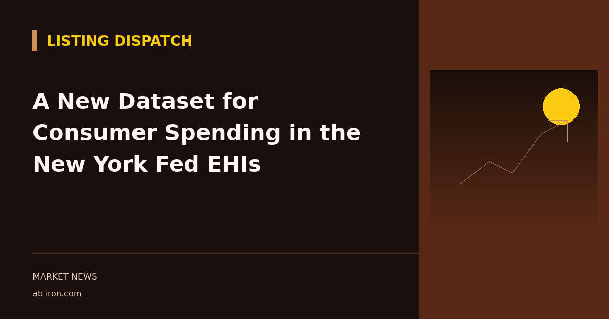 A New Dataset for Consumer Spending in the New York Fed EHIs